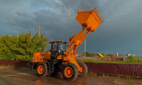 Фронтальный погрузчик Lonking CDM835N, 3 гидролинии