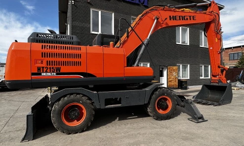 Экскаватор Hengte HT215W ( в габарите)